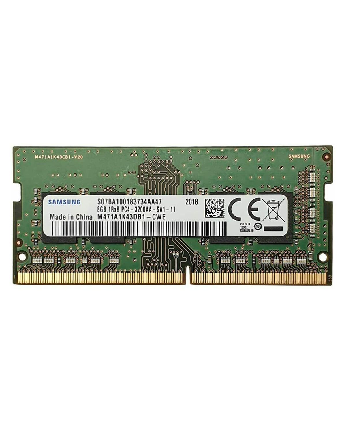 Shop Samsung 8GB DDR4 3200 Mhz PC4-25600 SODIMM Laptop Memory