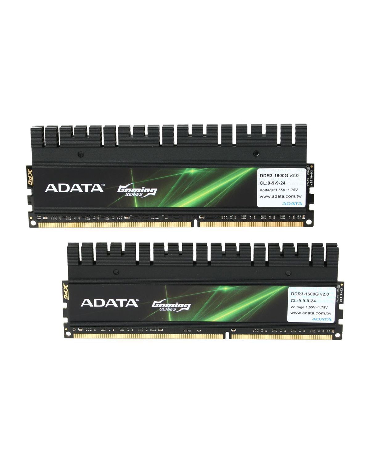 ADATA Gaming SERIES DDR3-1600 ( DDR3 PC3-12800 ) 4GB 4枚 16GB A-DATA XPG Gaming series DDR3-1600 (4GB×2) 240pin Unbuffered DIMM  AX3U1600GC4G9-2G